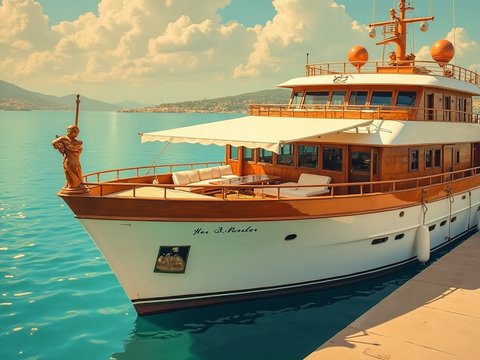 Die Legende La Sirena unter Segeln